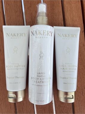 Nakery Beauty Lift-Tox Body Lifting Treatment Body Butter Face Body Hair Wash